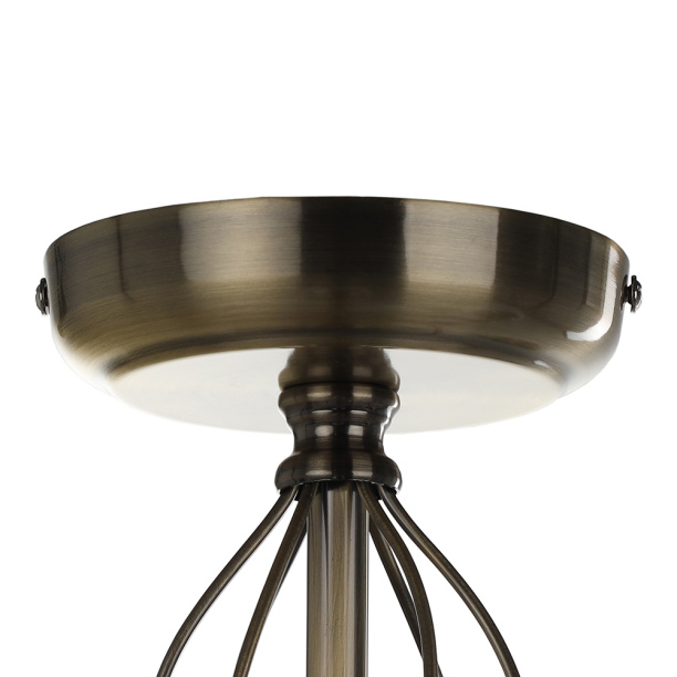 Люстра NEODECO Агапия 5х40 Вт Е14 бронза от магазина ЛесКонПром.ру