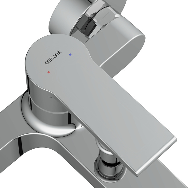 Смеситель для ванны Cersanit Brasko хром от магазина ЛесКонПром.ру