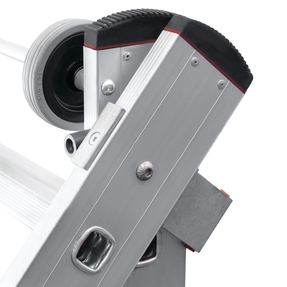 Лестница алюминиевая двухсекционная индустриальная Новая Высота 2x16 арт. 5220216 от магазина ЛесКонПром.ру