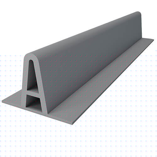 А-профиль ТехноНИКОЛЬ ПВХ 2 м серый от магазина ЛесКонПром.ру