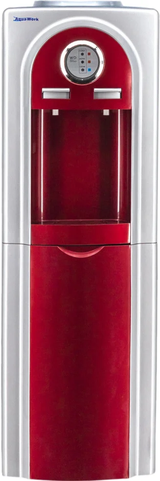 Кулер для воды AquaWork YLR1 5 VB серебристый, красный от магазина ЛесКонПром.ру