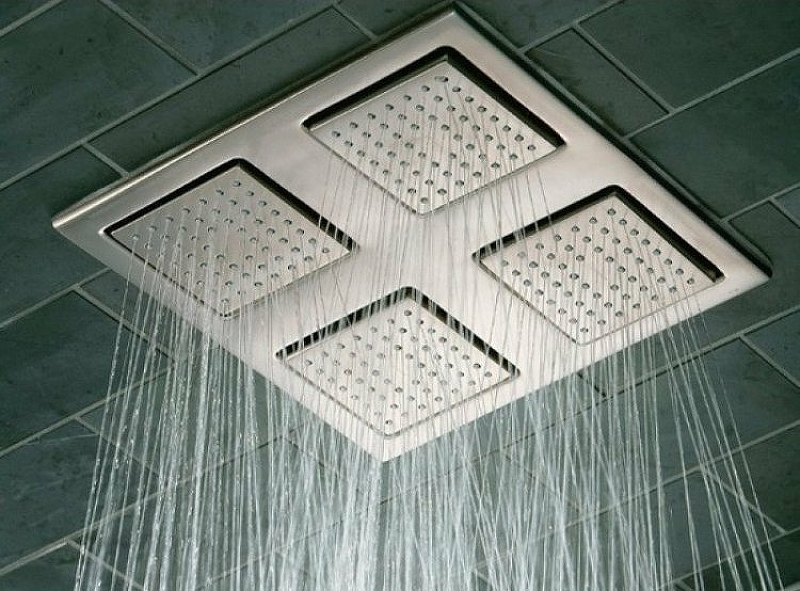 Верхний душ Jacob Delafon Watertile E8030-CP Хром от магазина ЛесКонПром.ру