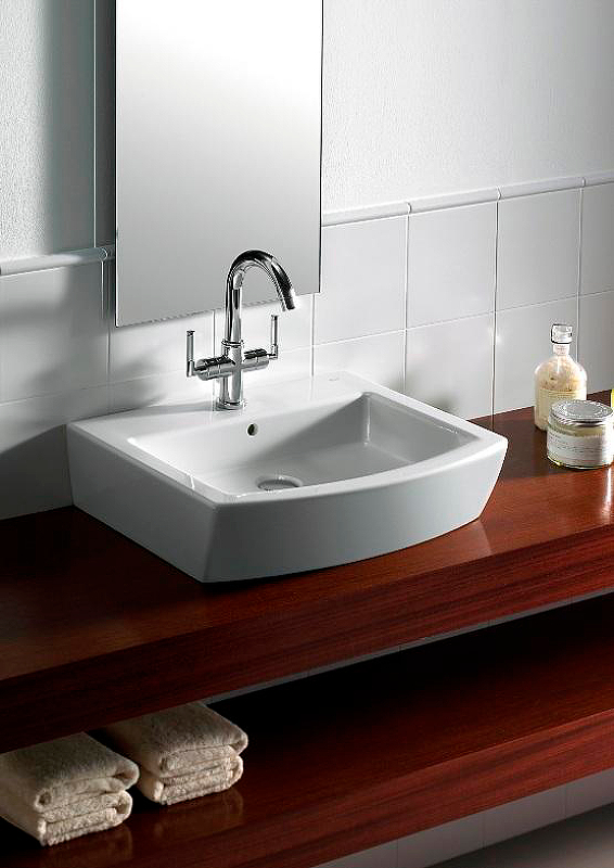 Раковина Roca Hall 55 327881000 Белая от магазина ЛесКонПром.ру