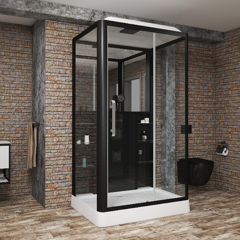 Душевая кабина Grossman 120x90 GR227L с гидромассажем от магазина ЛесКонПром.ру