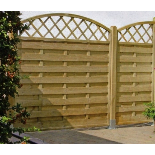Заборная секция арочная KWARCYT 180x180 см от магазина ЛесКонПром.ру