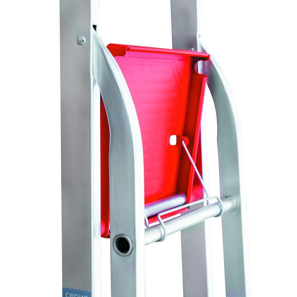 Стремянка профессиональная алюминиевая Новая Высота 7 ступеней (арт. 5110107) от магазина ЛесКонПром.ру