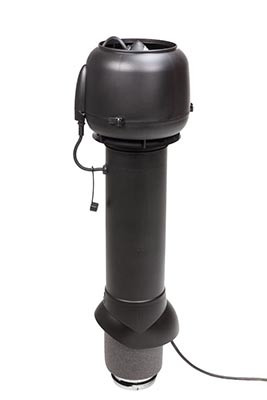 Вентилятор Vilpe E120P/125/700, цвет черный от магазина ЛесКонПром.ру