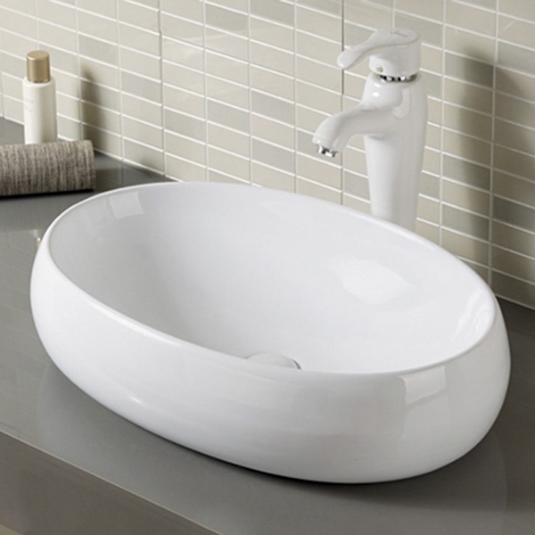 Раковина Melana 58 MLN-A252 Белая от магазина ЛесКонПром.ру