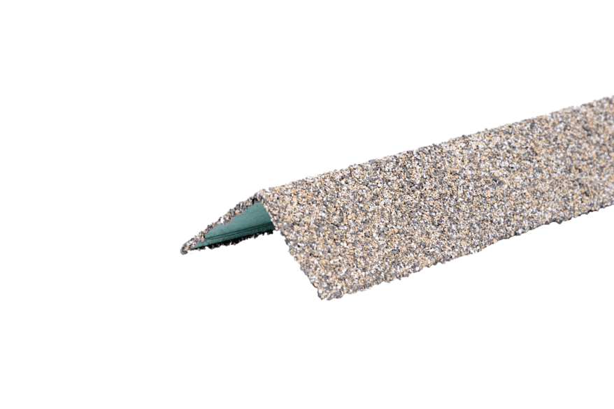 Уголок металлический внешний ТЕХНОНИКОЛЬ Hauberk Серо-бежевый от магазина ЛесКонПром.ру