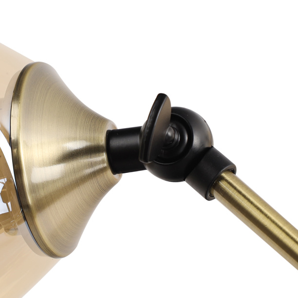 Люстра NEODECO Голда 6х40 Вт Е14 бронза от магазина ЛесКонПром.ру