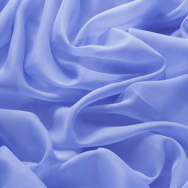 Штора-тюль 250х260 см голубая от магазина ЛесКонПром.ру