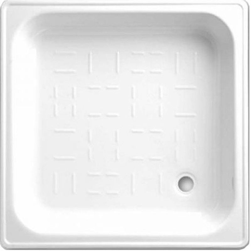 Стальной поддон для душа BLB 70х70 CF7 Белый от магазина ЛесКонПром.ру