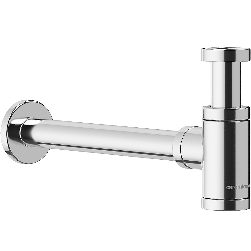 Сифон для раковины Ceramica Nova 70001CH Хром от магазина ЛесКонПром.ру