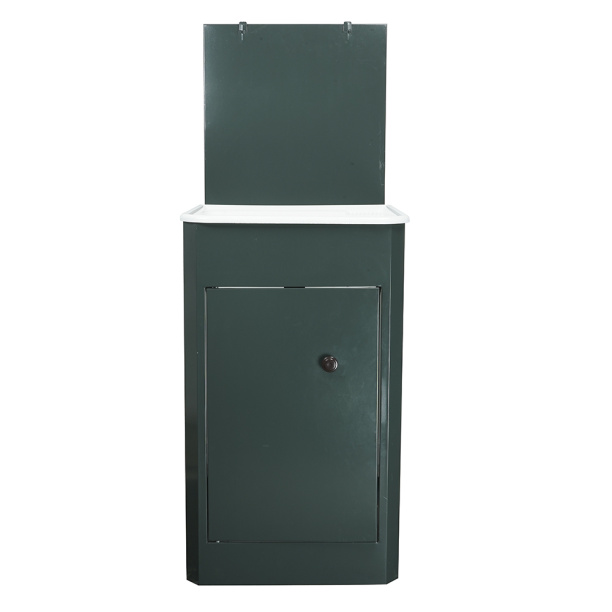 Тумба с пластиковой мойкой 130х50х43 см мокрый асфальт от магазина ЛесКонПром.ру