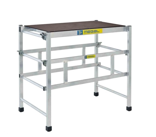 ПОДМОСТИ РАЗБОРНЫЕ АЛЮМИНИЕВЫЕ MEGAL ПРА-600 от магазина ЛесКонПром.ру