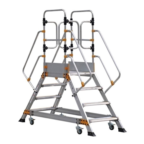 Алюминиевая промышленная платформа 3 ступени CAGSAN двухсторонняя (арт.EPС2) от магазина ЛесКонПром.ру