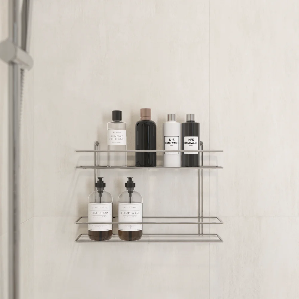 Полка DIWO Смоленск П16101 хром от магазина ЛесКонПром.ру