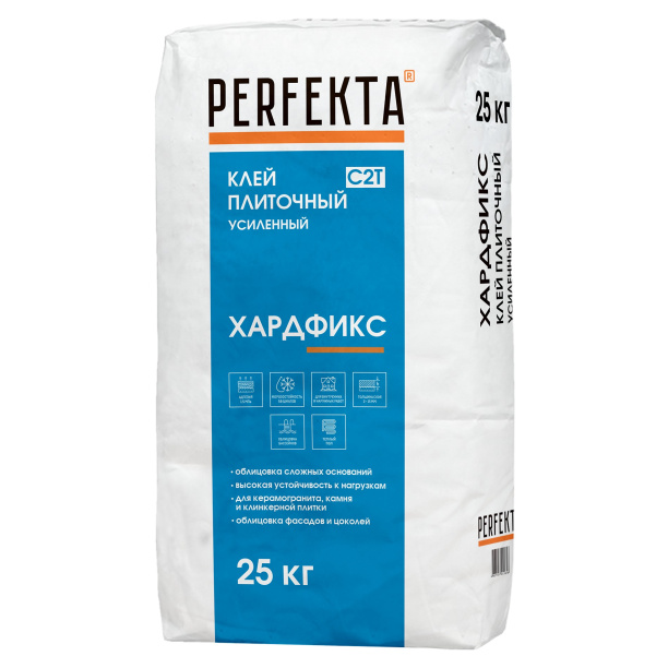 Клей для плитки C2T PERFEKTA Хардфикс 25 кг от магазина ЛесКонПром.ру