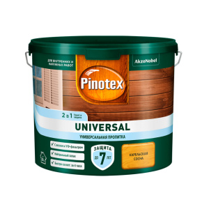 Пропитка универсальная акриловая Pinotex Universal 2,5 л карельская сосна