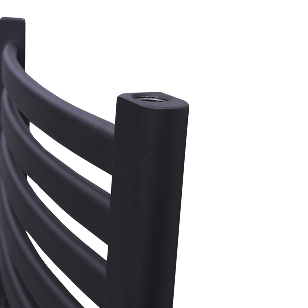 Полотенцесушитель водяной FLUMEN SE 500х800 мм стальной черный от магазина ЛесКонПром.ру