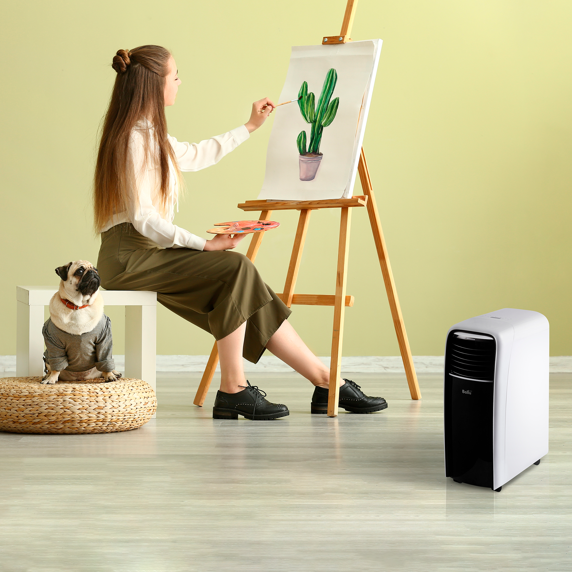 Мобильный кондиционер Ballu ВРАС-07 CD от магазина ЛесКонПром.ру