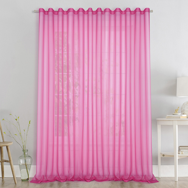 Штора-тюль 250х260 см розовая от магазина ЛесКонПром.ру