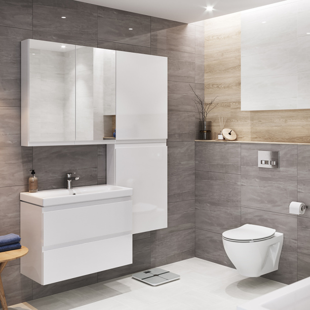 Раковина Cersanit MODUO SLIM 80 см от магазина ЛесКонПром.ру