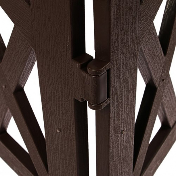 Забор декоративный MODERN шоколад от магазина ЛесКонПром.ру