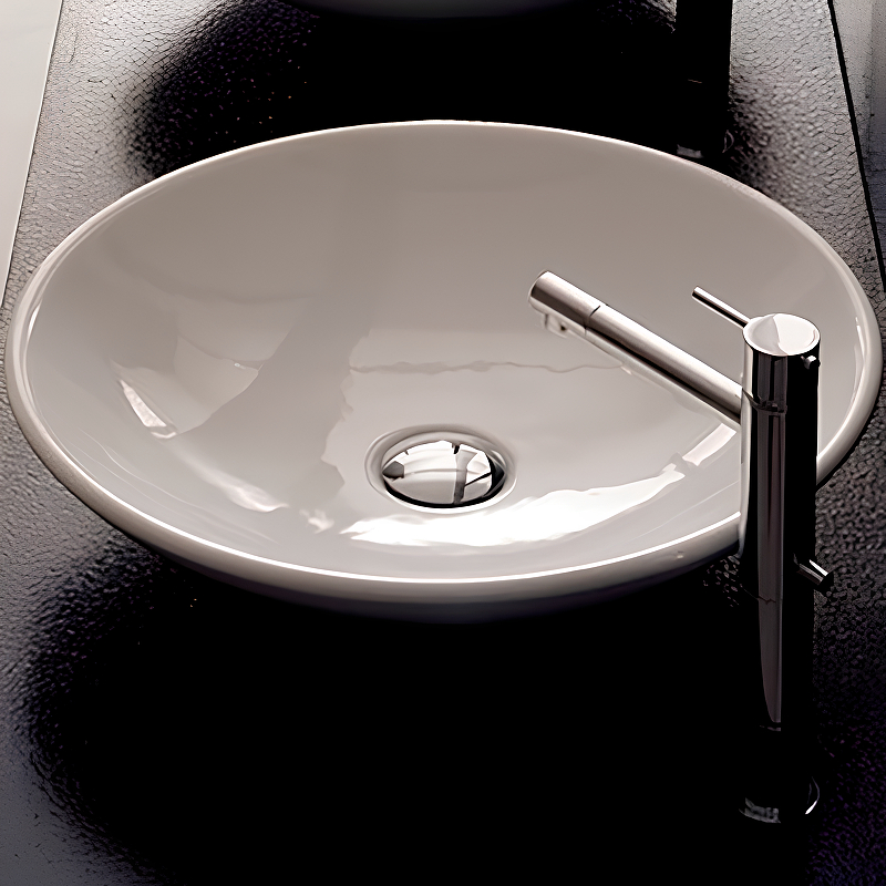 Раковина-чаша Scarabeo Thin Line 45 8044 Белая от магазина ЛесКонПром.ру