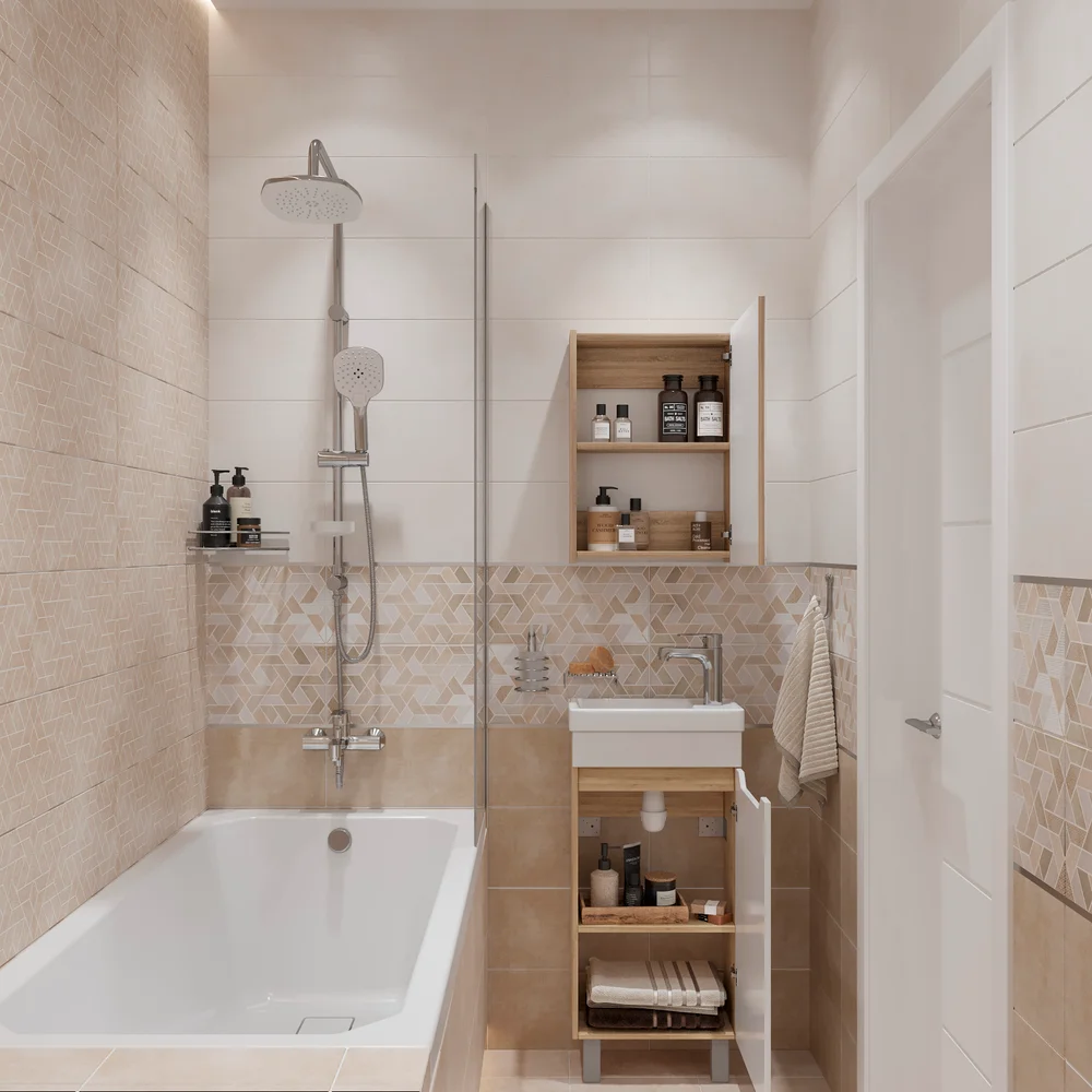 Зеркало-шкаф DIWO Архангельск 40 дуб сонома от магазина ЛесКонПром.ру