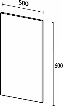 Зеркало Sanvit Кубэ 50 от магазина ЛесКонПром.ру