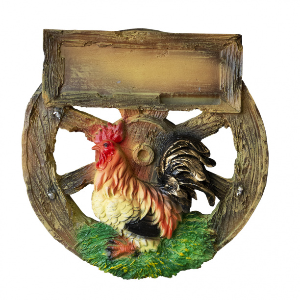 Фигура садовая Петушок 31x60x31 см от магазина ЛесКонПром.ру