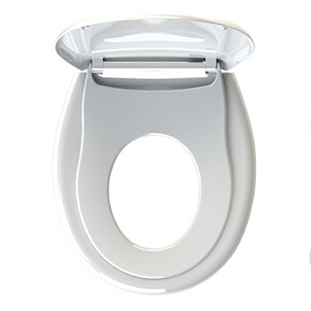 Сиденье для унитаза АкваЛиния Орхидея ПВХ белое от магазина ЛесКонПром.ру