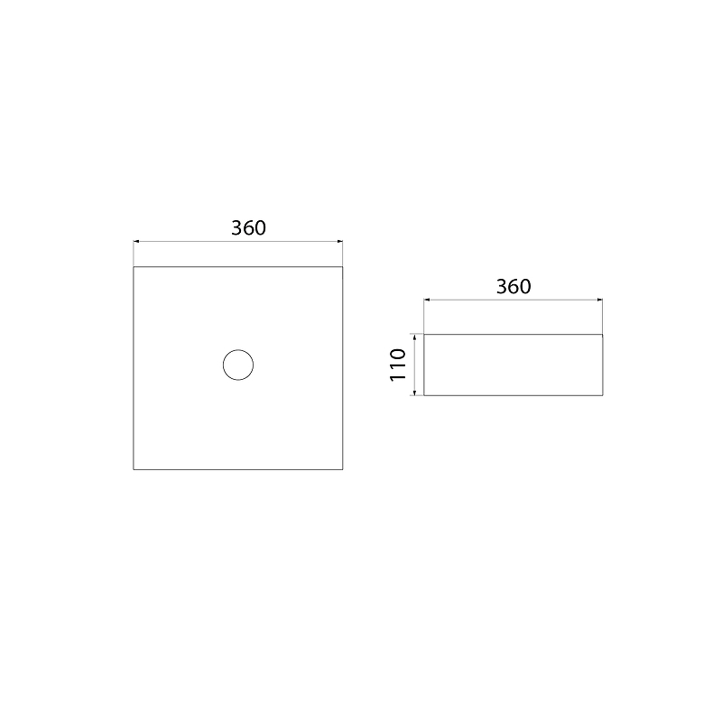 Раковина-чаша Iddis Slide 36 SLIGM01i27 Серая матовая от магазина ЛесКонПром.ру
