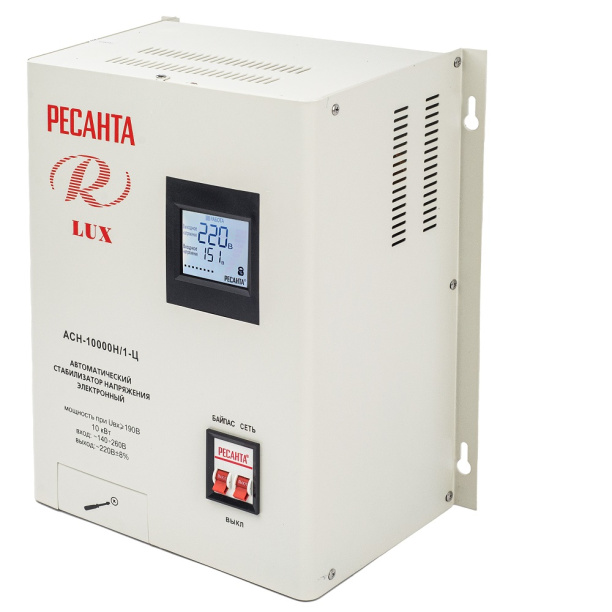 Стабилизатор настенный Ресанта 10 кВт от магазина ЛесКонПром.ру