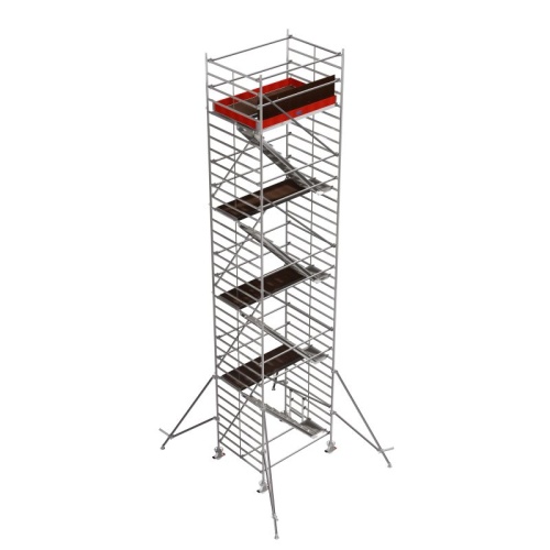 Алюминиевая Вышка-тура KRAUSE STABILO серия 5500 с трапом РВ 10,5 м (Арт.769039) от магазина ЛесКонПром.ру