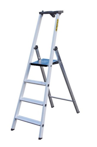 Стремянка профессиональная анодированная Centaure МB 7 ступеней (арт.238207) от магазина ЛесКонПром.ру