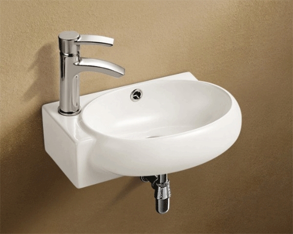 Раковина WeltWasser Aisbach 5011 L 43 10000003874 Белый глянец от магазина ЛесКонПром.ру