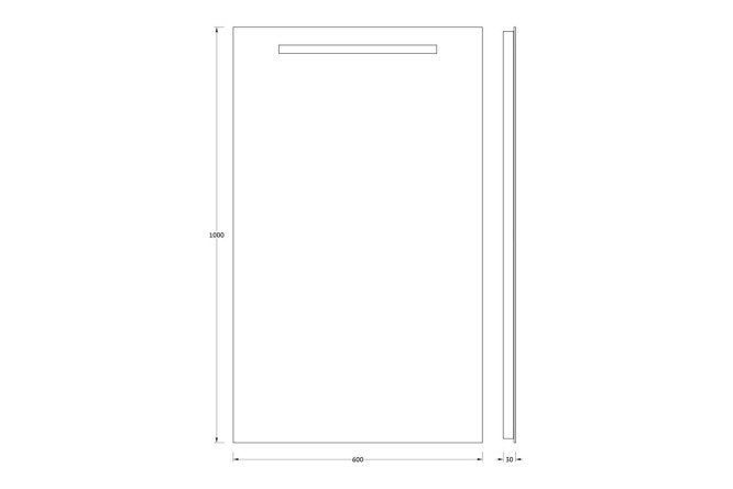 Зеркало EVOFORM Ledline 80372840 от магазина ЛесКонПром.ру