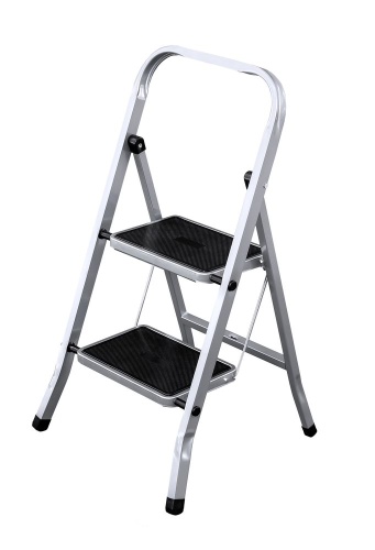Стремянка  стальная  с широкими PERILLA CLASS PLUS 2 ступени (арт.123302) от магазина ЛесКонПром.ру