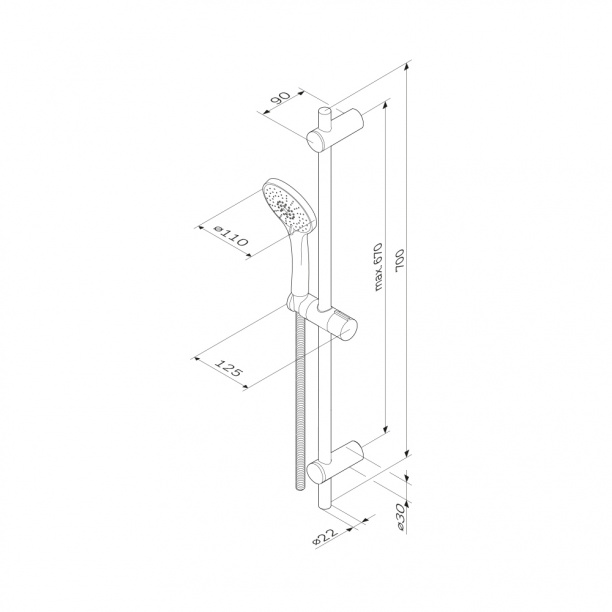 Душевой набор AM.PM Spirit от магазина ЛесКонПром.ру
