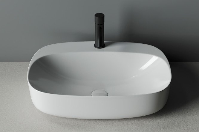 Умывальник накладной CERAMICA NOVA Element 80551210 от магазина ЛесКонПром.ру