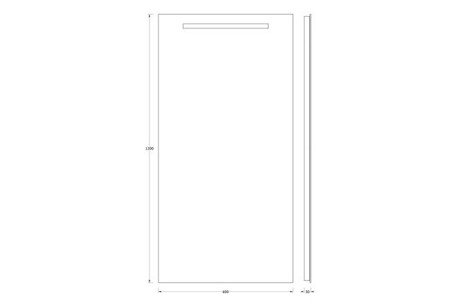Зеркало EVOFORM Ledline 80372842 от магазина ЛесКонПром.ру