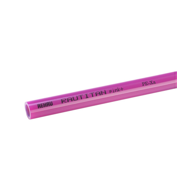 Труба REHAU RAUTITAN pink+ d20х2,8 мм PE-Xa лиловая от магазина ЛесКонПром.ру