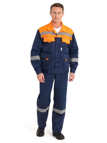 КОСТЮМ "НОВА" (син/оранж) от магазина ЛесКонПром.ру