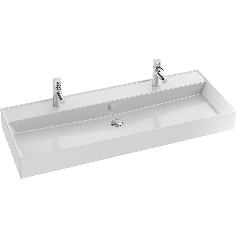 Раковина Jacob Delafon Vivienne 120 EXBK112-00 Белая от магазина ЛесКонПром.ру