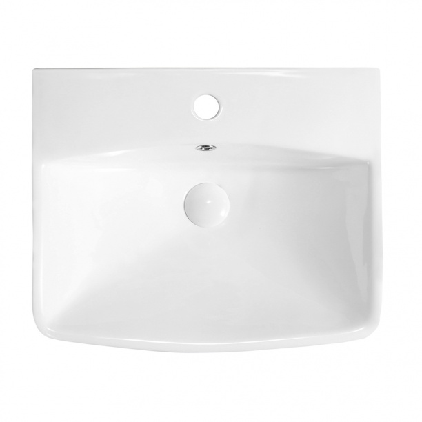 Раковина FLUMEN DESIGN London 52 см со встроенной консолью от магазина ЛесКонПром.ру