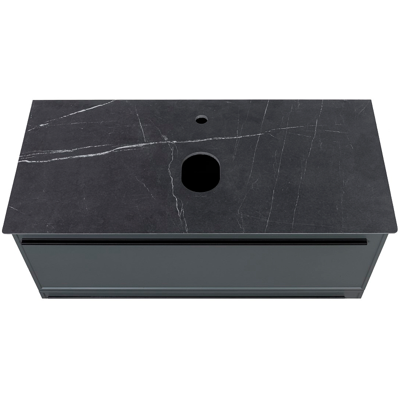 Столешница под раковину La Fenice Granite 90 FNC-03-VS03-90 Черный мрамор от магазина ЛесКонПром.ру
