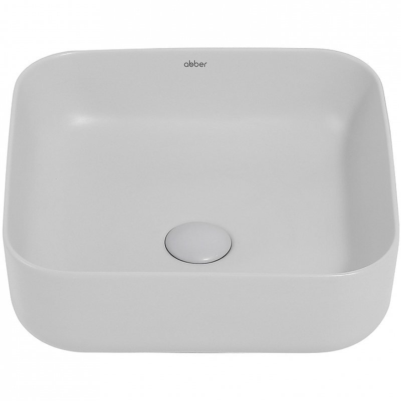 Раковина-чаша Abber Rechteck 39 AC2211MLG Светло-серая матовая от магазина ЛесКонПром.ру