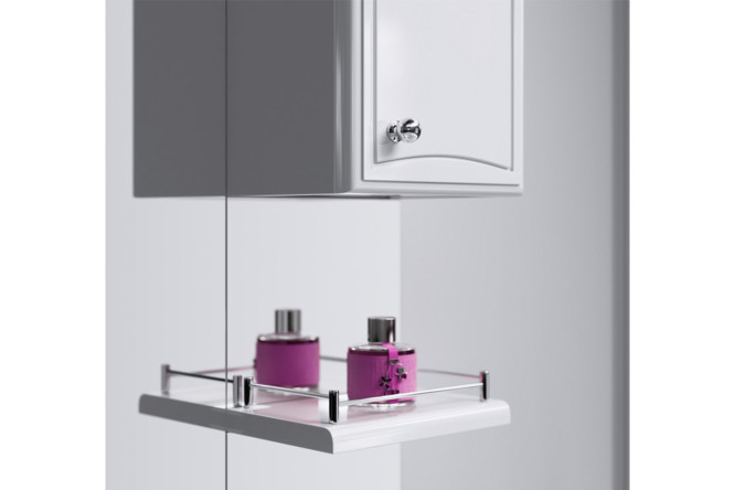 Панель с зеркалом AQWELLA Барселона 80364760 от магазина ЛесКонПром.ру